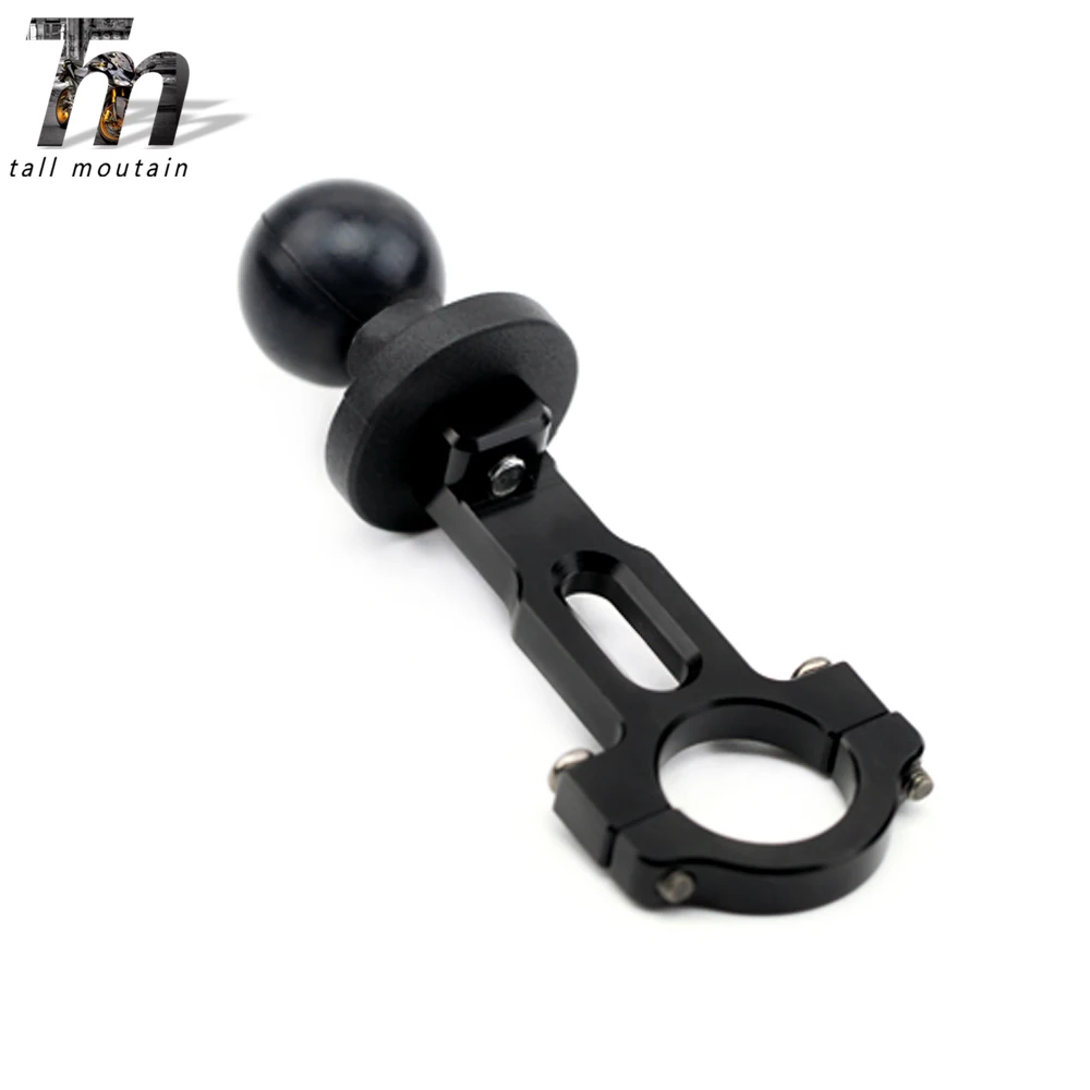 

GPS Navigation Mobile Phone Sat Nav Mount Bracket Holder Base To 1" Ball for 22mm 7/8" Handlebar Motorcycle Accessories