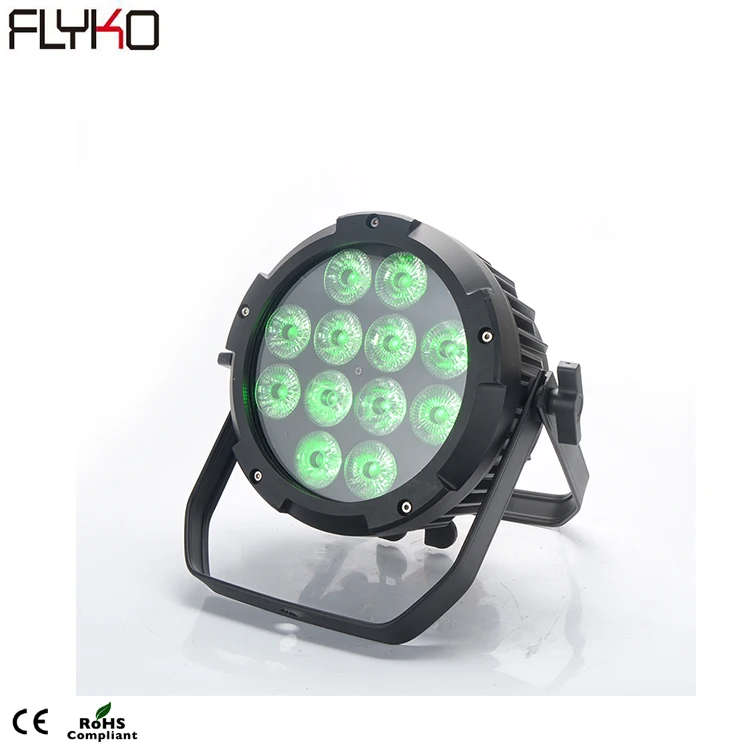 Батарея par light 6 в 1 RGB 12*18 Вт водонепроницаемое освещение