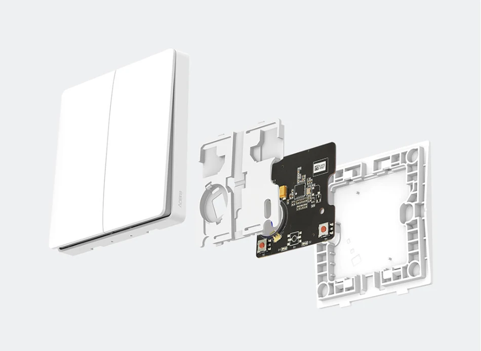 Новейшая оригинальная Золотая версия переключатель aqara Smart Light дистанционное управление ZigBee беспроводной настенный выключатель для Mijia Mi Home APP
