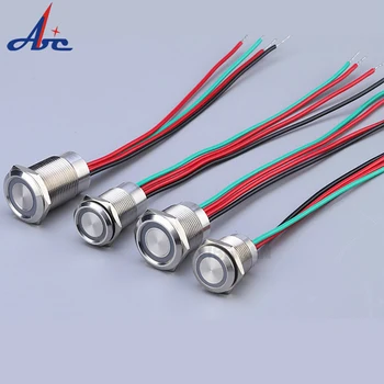 

1Pc DC 12V Mini Touch Sensor Switch 16MM Dimmable/Not Dimmable Closet Corridor LED Strip Light Sensor Touch Detector Switch