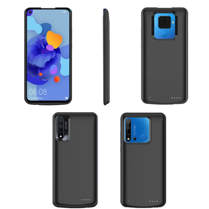Внешний аккумулятор 6500 мАч, чехол для зарядки huawei Nova 5 Pro, чехол, запасной внешний аккумулятор, чехол для huawei Nova 5i Pro, чехол для питания