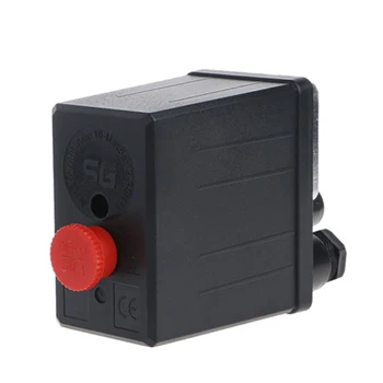 

New Pump Pressure Air Compressor Control Value Switch W/ Valve Gauge Parts Kit