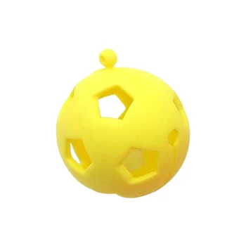 

Golf Ball Silicone Sleeve Solid Dust Proof Easy Clean Outdoor Sports Round Waist Holder With Carabiner Soft Protective Cover