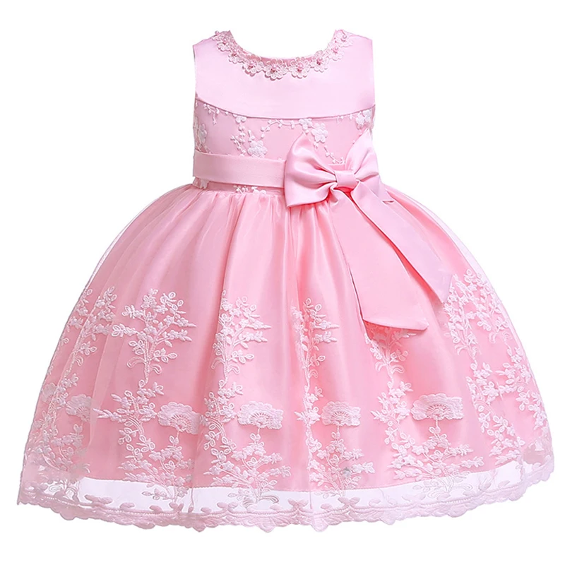 Новое кружевное платье-пачка+ шляпа, платье принцессы с лепестками для маленьких девочек свадебные платья для маленьких девочек милый ребенок, 1 год, день рождения