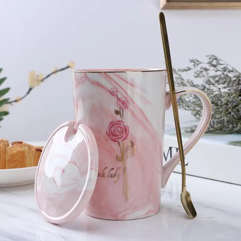 Version C Criativa Tazzine Caffe Cute De tea креативный таза кафе Экологичная молочная посуда керамическая Новинка для путешествий кофейная чашка и кружка - Цвет: Version C