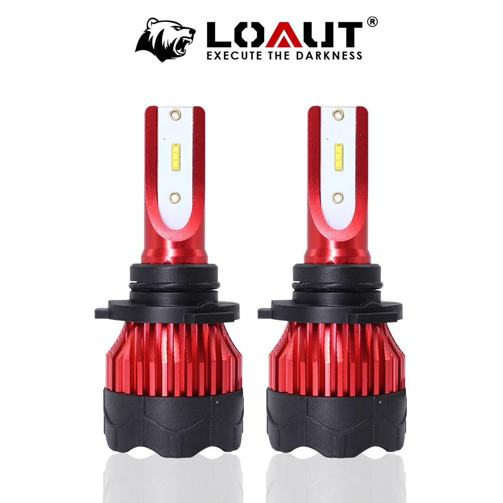 Светодиодный фары H1/H3/H4/H7/H11/H13/9005/9006 светодиодный для автомобильных фар(Подол короче спереди и длиннее сзади) ЛУЧ 3000K 4300K 6500K 8000K авто светодиодный фары 12v 24v