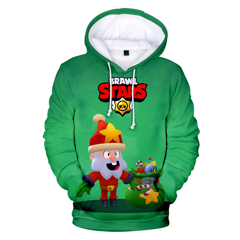 

New Fashion Cute Kid's 3D Hoodies Brand BRAWL STARSSweatshirts 3D Printed Newest Popular boy/girl BRAWL STARS Clothes Pullovers