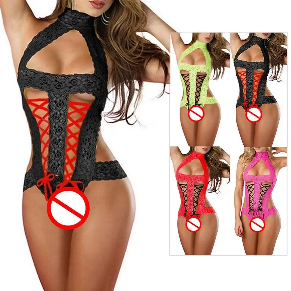 

Translucent Bandage Lace Cross Belt Hollow Bra Sexy Lingerie Bra Set Intimates Ladies Underwear Set Lace Bra And Panty Set