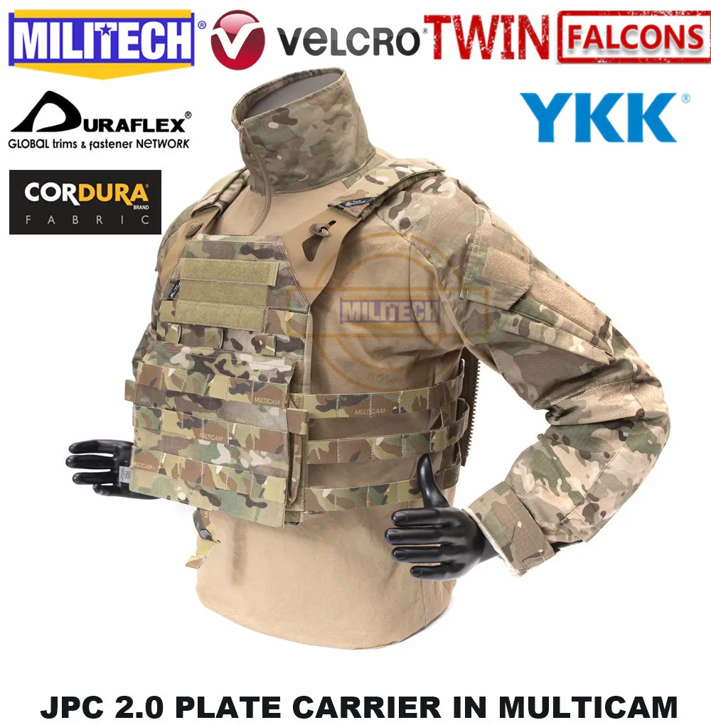 MILITECH TW TWINFALCONS JPC 2,0 несущий тактический жилет из DELUSTERING CORDURA MIL SPEC несущий жилет CRYE CP жилет