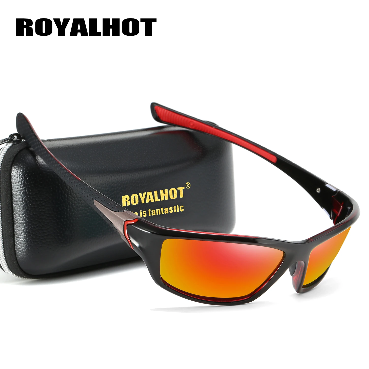RoyalHot мужские женские поляризационные крутые спортивные солнцезащитные очки