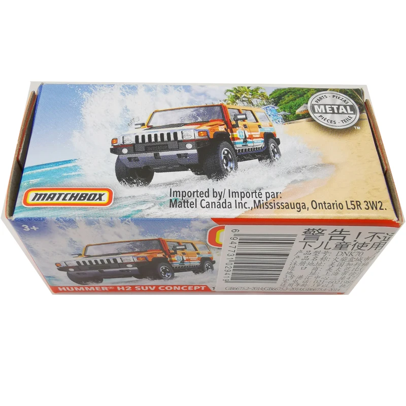 2020 машинок 1:64 автомобиль HUMMER H2 внедорожник концепция Литье металла сплава модель
