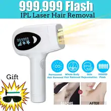 999999 вспышка IPL лазерная Машинка для удаления волос лазерный эпилятор устройство для удаления волос постоянный Триммер бикини depilador лазер для женщин