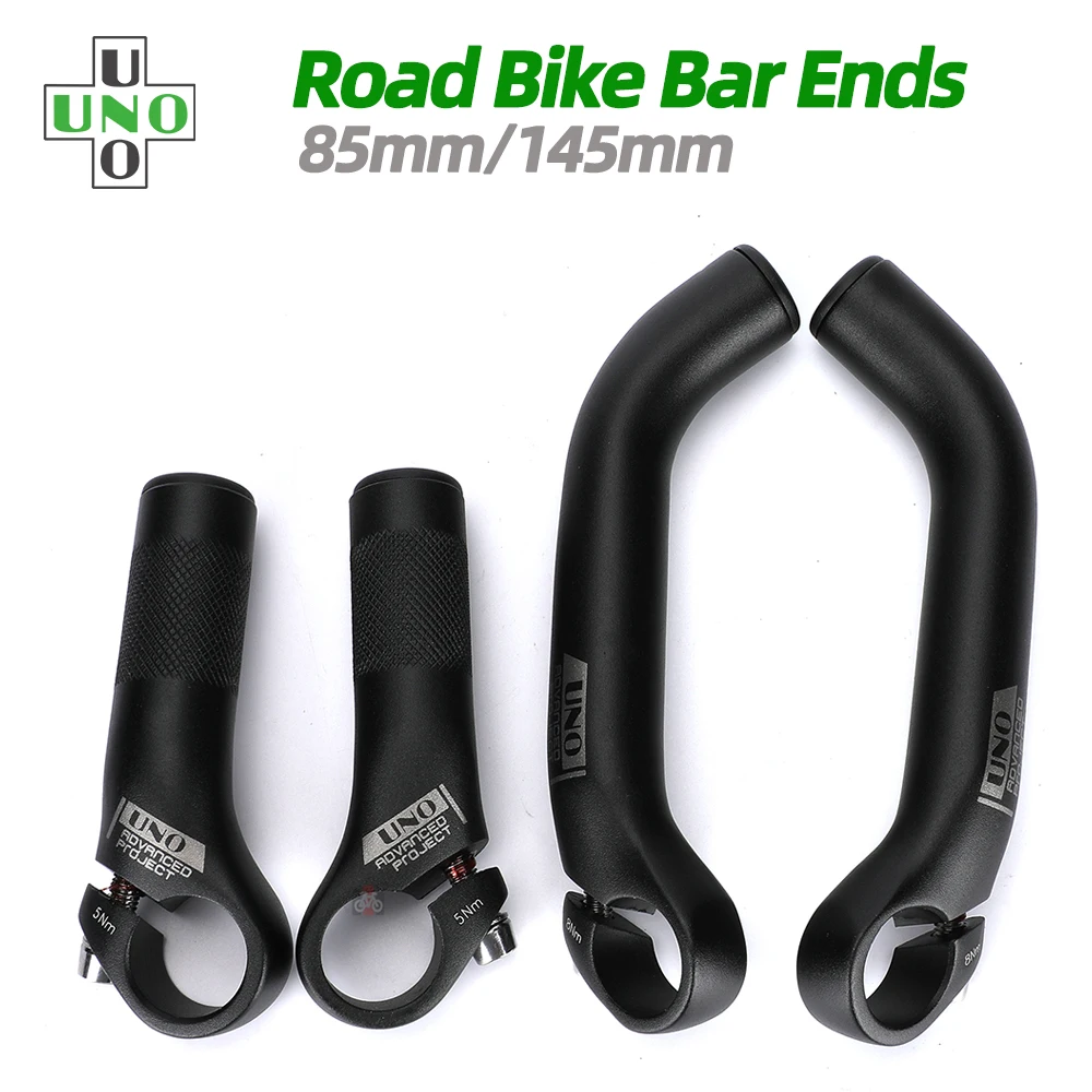 

UNO Mountain Bike Bar End 1 Pair MTB Handlebar Barends Aluminum Bicycle Handlebar Cover Rest Bar Cycling Accessories