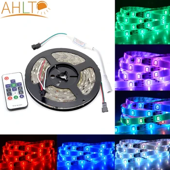 

5m WS2811 SMD RGB DC12V 150LEDs IP65 Waterproof Led Strip Hue Tape Glowing Neon Sign Ambilight Tv Christmas Lighting Car Lights