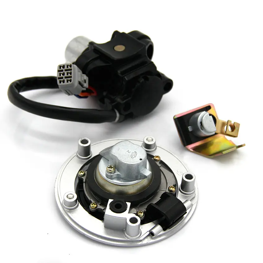 Motorcycle Ignition Key Switch Fuel Gas Cap Seat Lock Kit For Suzuki GSF650 GSF650S GSF1200S GSF1200 GSF1250 Bandit 650 S