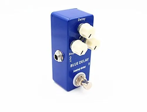 Mosky Deep Blue задержка мини-гитары педаль эффектов истинный обход синий цвет гитарные части