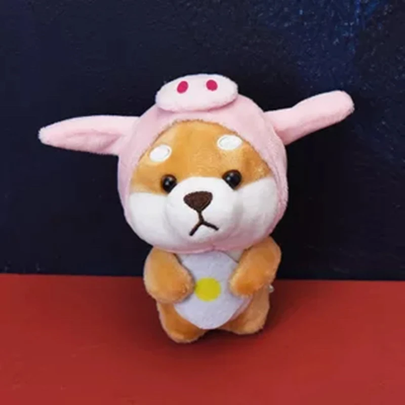 10 см милый плюшевый брелок Kawaii Забавный кулон для платья чучела животных мягкая