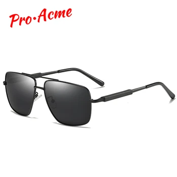 

Pro Acme 2020 Luxury Brand Square Polarized Sunglasses for Men Vintage Driving Mirror Sun Glasses Male UV400 PC1496