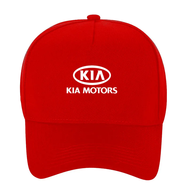 Бейсболка Kia motors Мужская модная брендовая мужская кепка Высококачественная