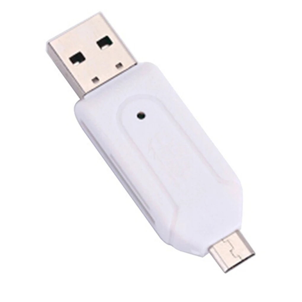 Мобильный телефон камера SD TF мини SD SDHC карта памяти Micro USB 2,0 адаптер для чтения карт OTG компьютер двойной слот двойного назначения