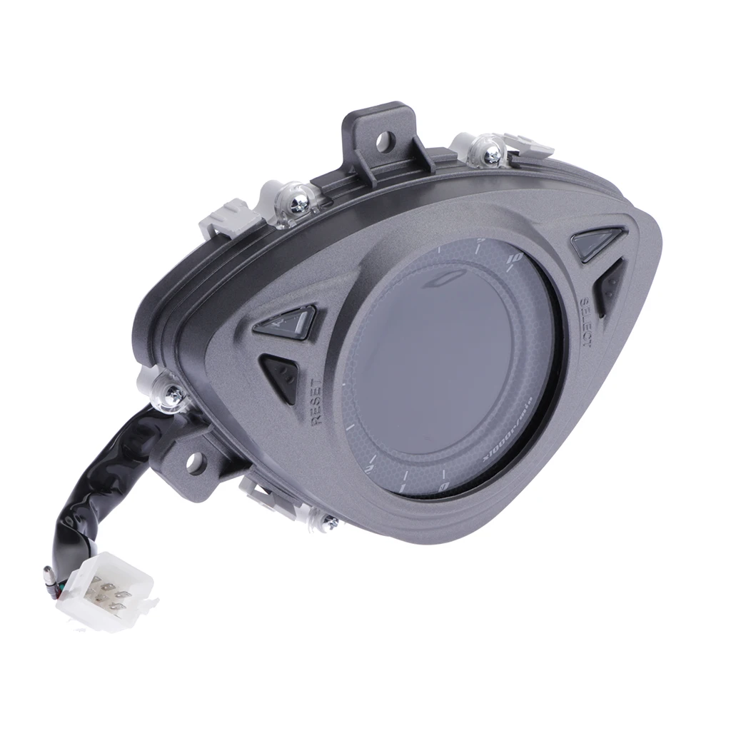 MagiDeal DC 12V Универсальный мотоциклетный Тахометр светодиодный цифровой дисплей