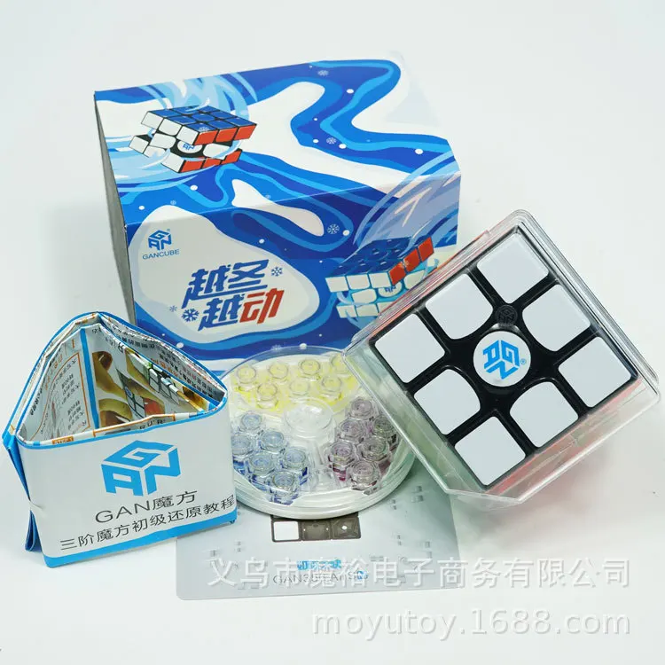 [Gan356air SM Магнитная версия] 356air SM 3-Order гладкий черный и белый с рисунком, клейкая бумага, стиль Chr