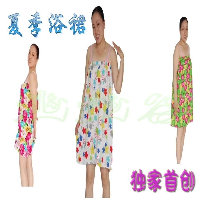 

[Hedging Style] Summer Bath Skirt Artificial Cotton Material Soft Absorbent Cool And Refreshing 405