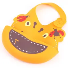 Водонепроницаемые детские нагрудники силиконовые кормления детский слюнявчик полотенце для новорожденных мультфильм фартуки, детские нагрудники регулируемые тканые Слюнявчики