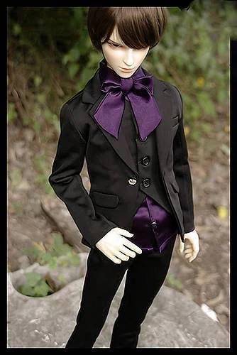 1/4 1/3 BJD Кукла одежда костюм пальто+ рубашка+ брюки+ жилет для BJD/SD аксессуары ID72, без куклы, обувь, парик и другие A0821