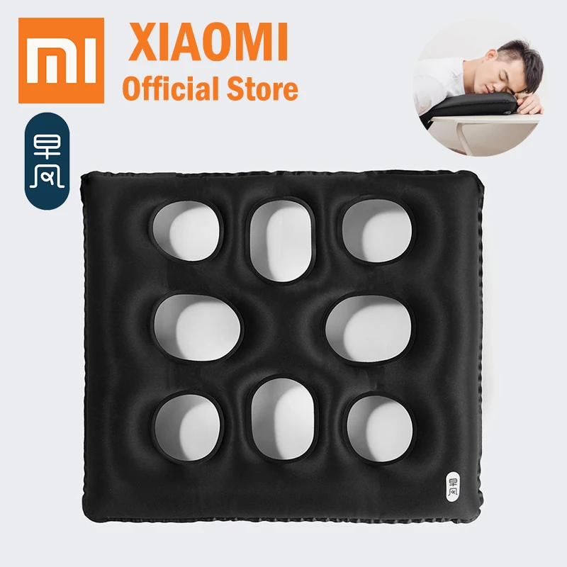 

Xiaomi ZaoFeng Cushion Multi-function inflatable TUP anti-leakage Porous Milk silk Lightweight Backrest Sofa Car Cushion Home