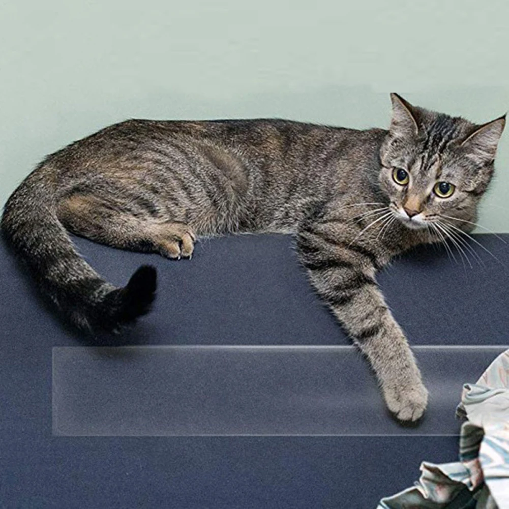 Pet Cat Sofa Protection Adhesive Tape Cat Anti Scratch Protective Film Training Scotch Tape Home Sofa 1 Pet Cat Sofa Protection Adhesive Tape Cat Anti Scratch Protective Film Training Scotch Tape Home Sofa 3