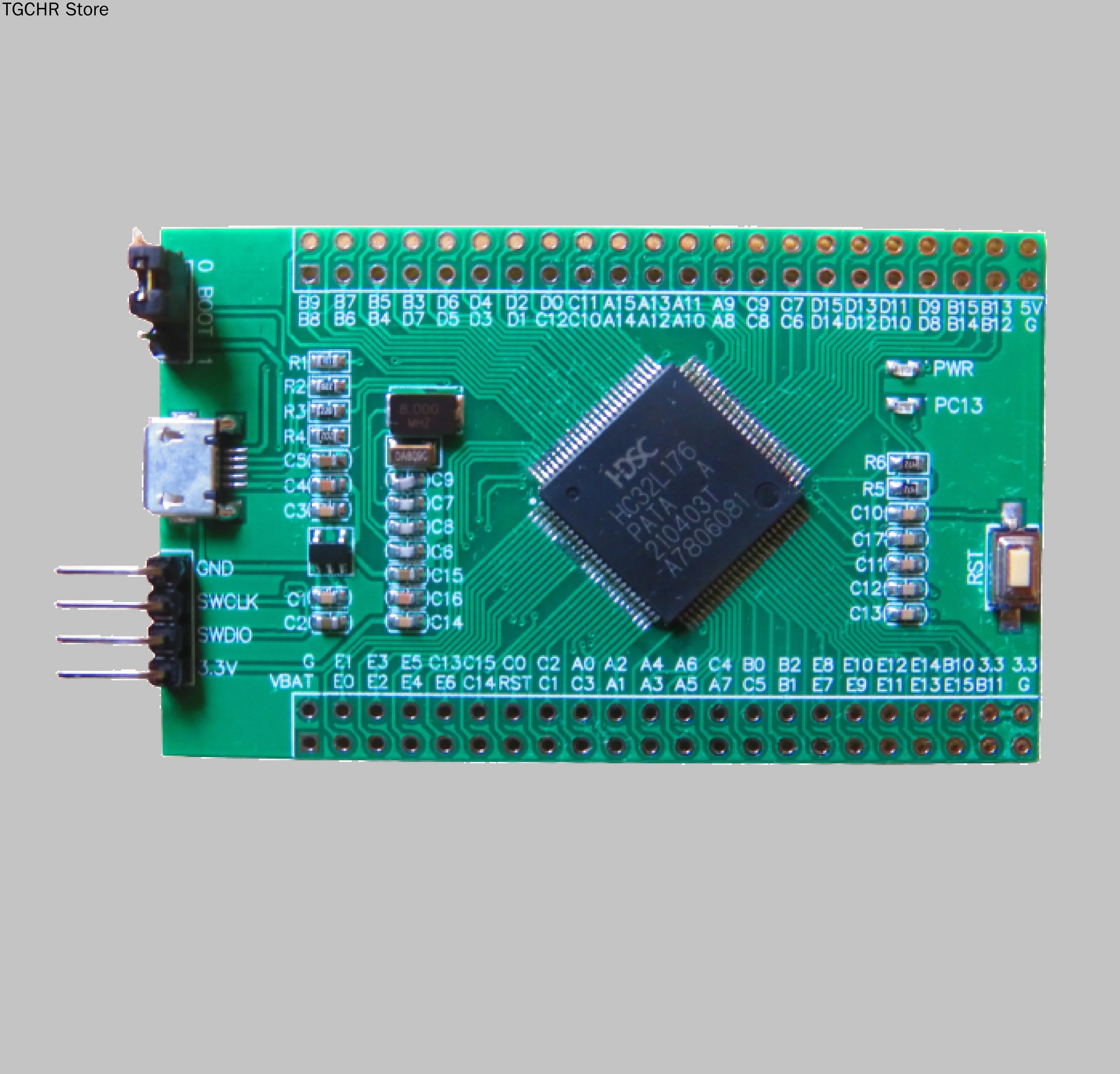 

Материнская плата HC32L176PATA, минимальная система Huada HDSC, новый продукт, замена STM32 низкой мощности M0 +