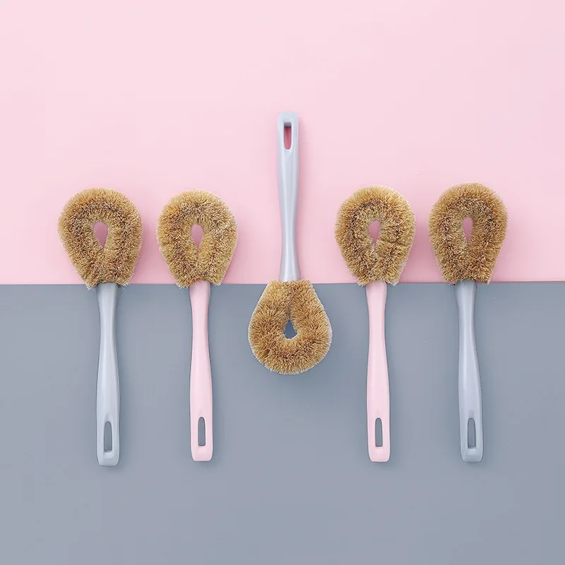 Help You Brush Cup Brush Container Brush Stove Brush Pot Brush Long Handle Oil Brush Nonwoven Fabric Brush