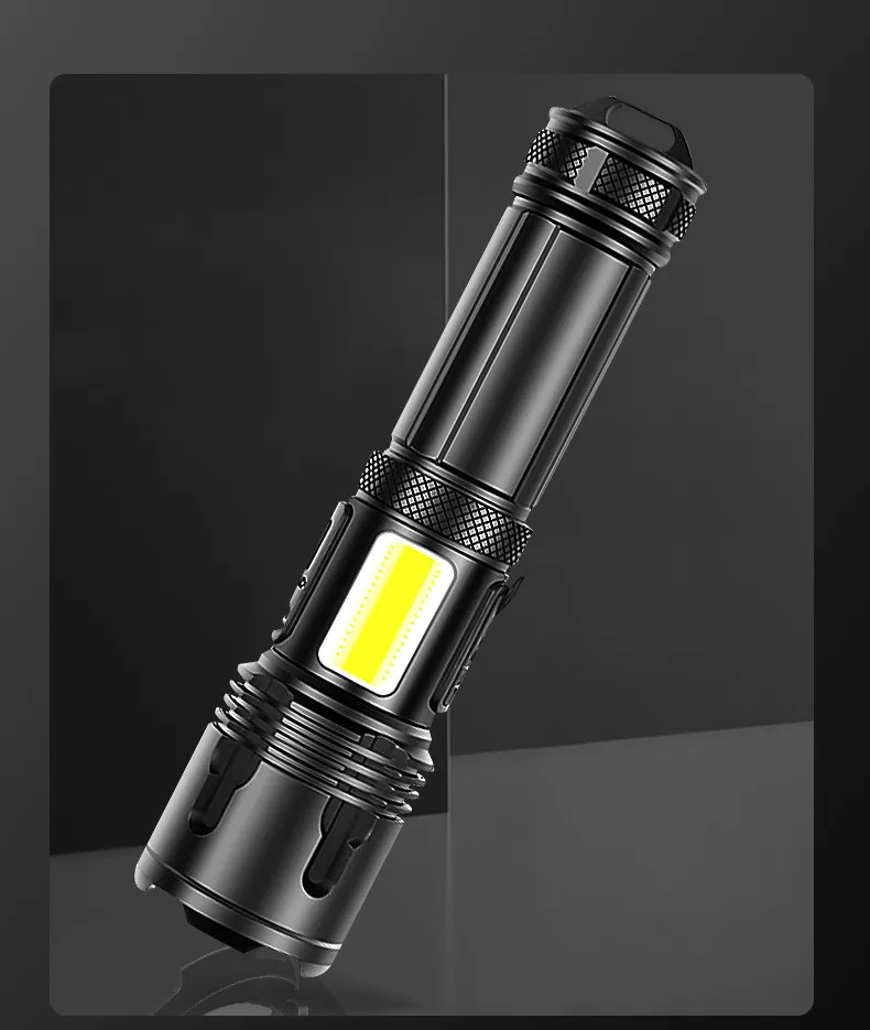 best small flashlights Newest XHP199 High Power LED Flashlights Ultra Powerful Led Torch Lights XHP160 Rechargeable Tactical Flashlight Hunting Lantern small led torch