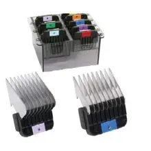 8 шт. набор гребней для животных из нержавеющей стали