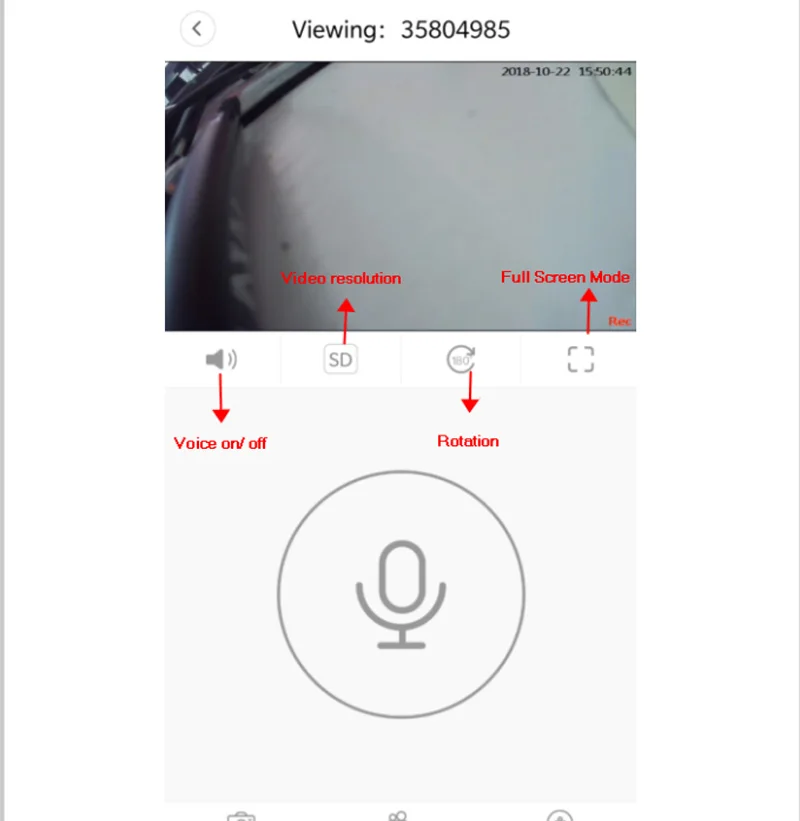 Wifi камера wifi samll cameraHome камеры безопасности P2P Беспроводная микро веб-камера видеокамера