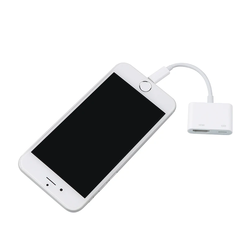 Для Ipad к Hdmi адаптер для Iphone к цифровому Av Hdmi 4K Кабельный разъем USB 1080P Hd адаптеры для Iphone X 8/7/6/Ipad Air
