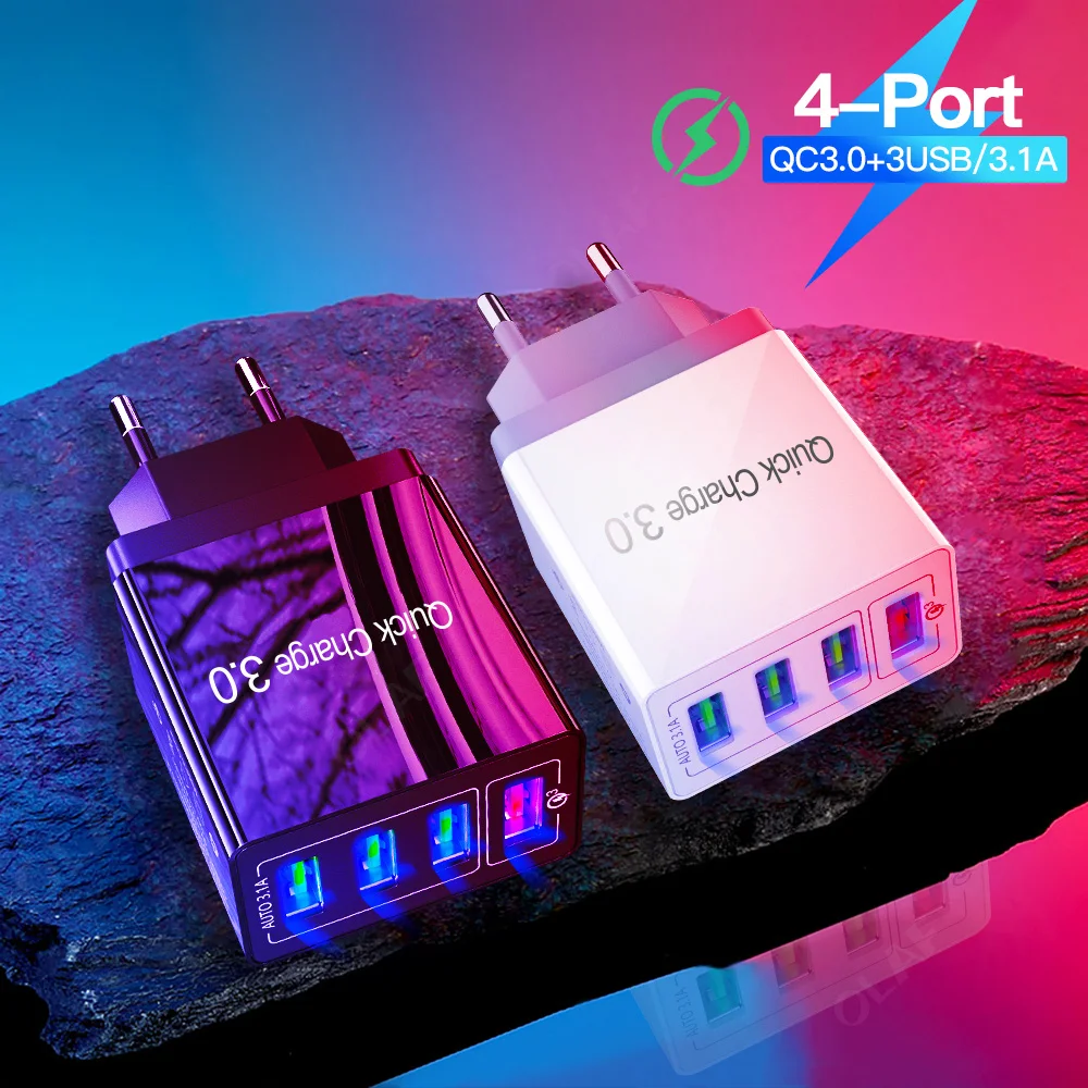 USB-адаптер Rexxar для быстрой зарядки 25 Вт 3 0 дюйма | Мобильные телефоны и аксессуары