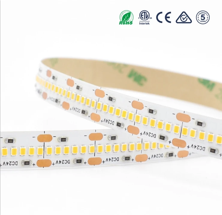 [Seven Neon] 5 м 31,5 Вт 2216 SMD Светодиодная лента DC24V Светодиодная лента 420 светодиодный/M CRI> 95 10 мм PCB Micro 2216 светодиодный гибкая лента высокой люмен