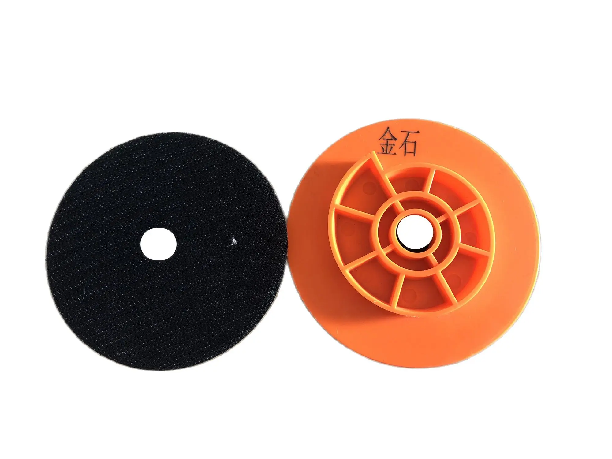 

4 Inch Snail Lock Snap Foam Back-up Pad With Plastic Base For Connection Of Angle Grinder And Polishing Pad With Snail Lock