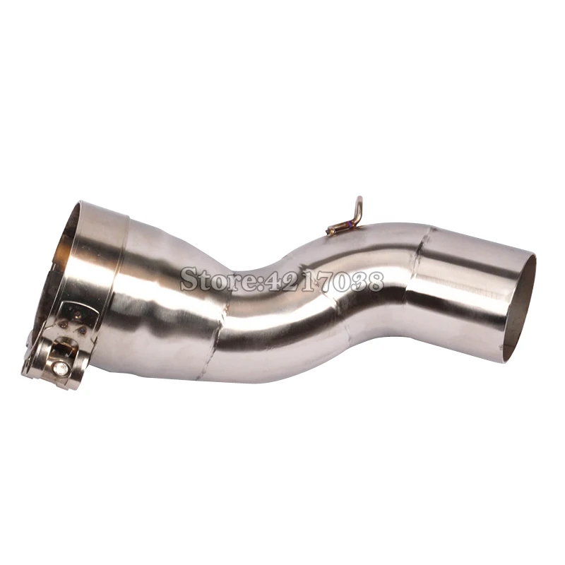 Motorcycle Exhaust Pipe Middle Link Pipe Modified Escape Moto For BMW R1200GS ADV 2013 2014 2015 2016 2017 2018 Years Slip On - Image 2