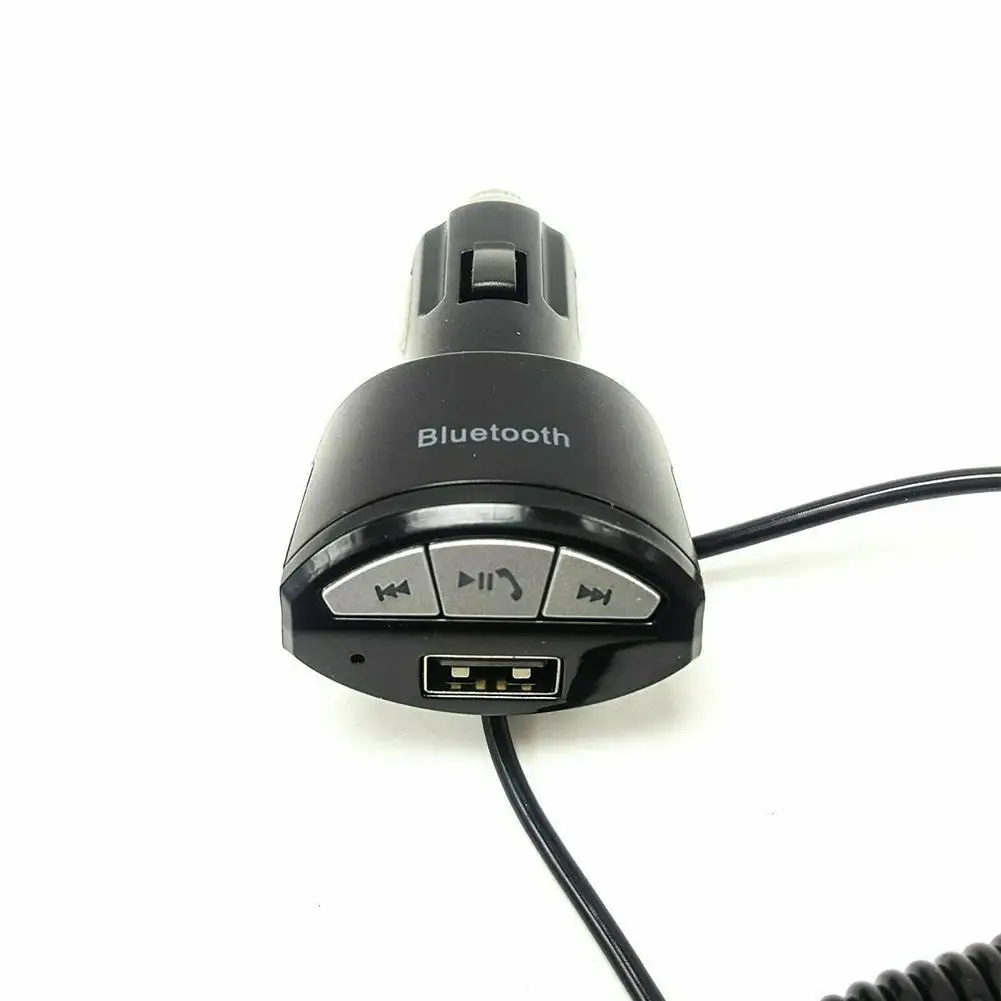 Автомобильный Bluetooth аудио приемник Jabor громкой связи A2DP 3,5 мм AUX стерео музыкальный приемник адаптер 5 В/2.1A USB зарядное устройство