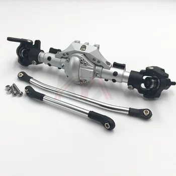 

KYX Racing CNC Machined Front Rear Axle Metal Upgrade Axles for RC Crawler Car Axial SCX10 II 90046