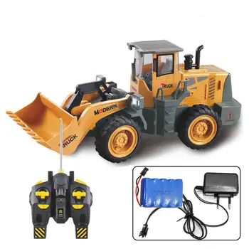 

RCtown Remote Control Forklift 1:8 Simulation Alloy Engineering Truck Bulldozer Toy remote control engineering vehicle