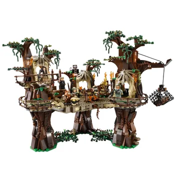 

IN STOCK 2020 new Star Movie Wars Ewok Village Model building blocks starwars bricks toys for friend kids christmas gifts
