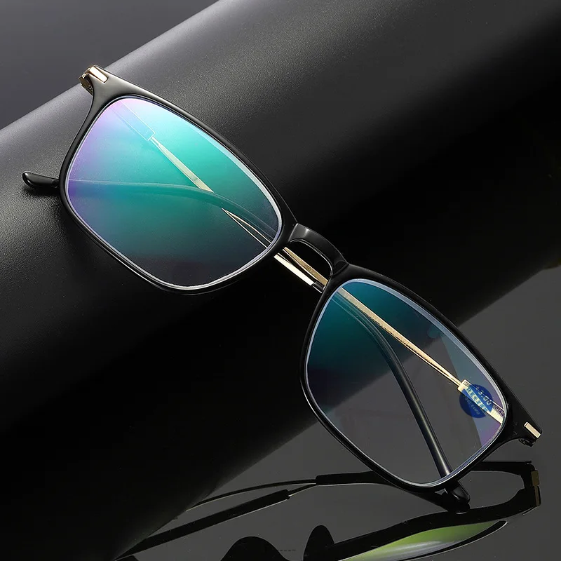 blue Light Blocking Multifocal Progressive Reading Glasses Women Men Optical Hyperopia Presbyopia Eyeglasses Diopter FML