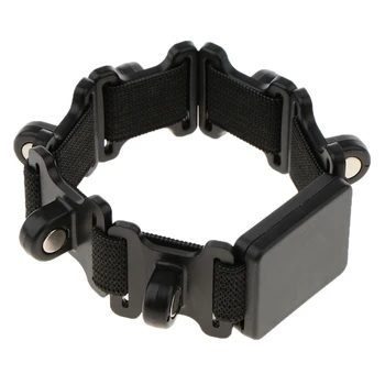 

Portable Elastic Magnetic Wrist Band For Hairstyling Hair Pin Holder Black