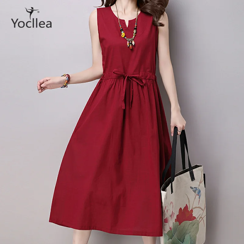 Cotton Linen Summer Dresses Online, 58 
