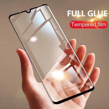 Перейти на Алиэкспресс и купить 4-1 шт полный клей для realme xt x2 pro C3 Защитное стекло для экрана закаленное для oppo Reno 2 A5 A9 2020 realme x50 6 5 pro 6i стекло