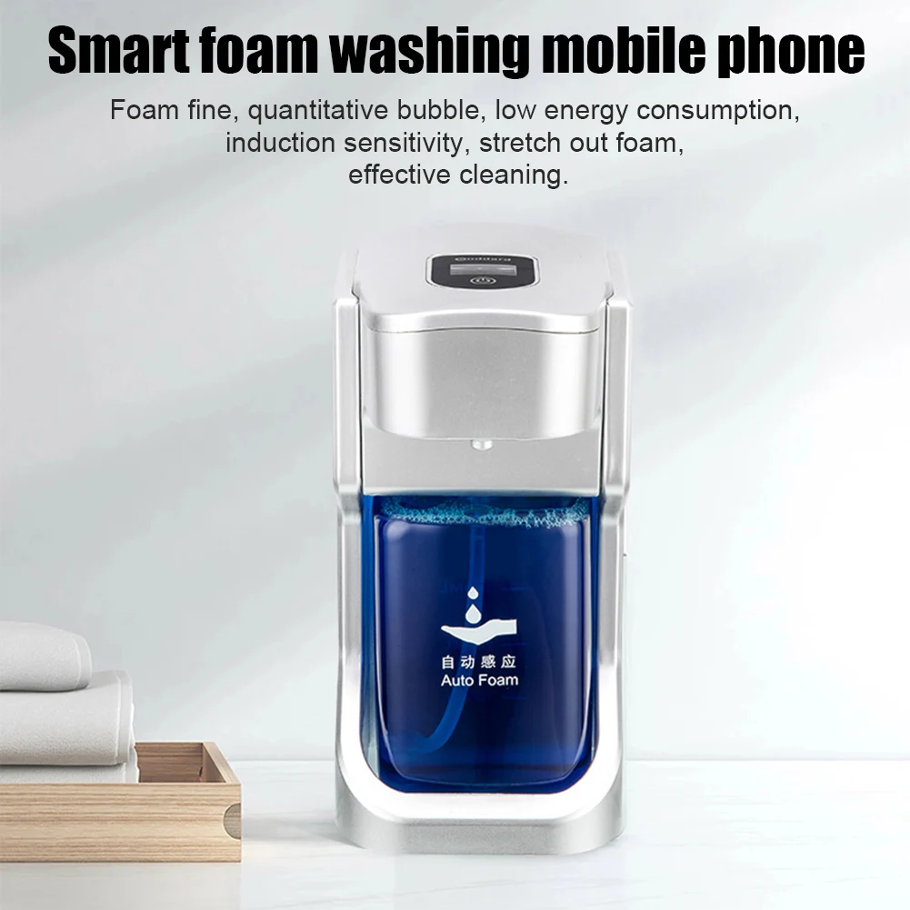 

Automatic Soap Foams Dispenser Soap Pumper for Hands Washing Intelligent Sensor GQ